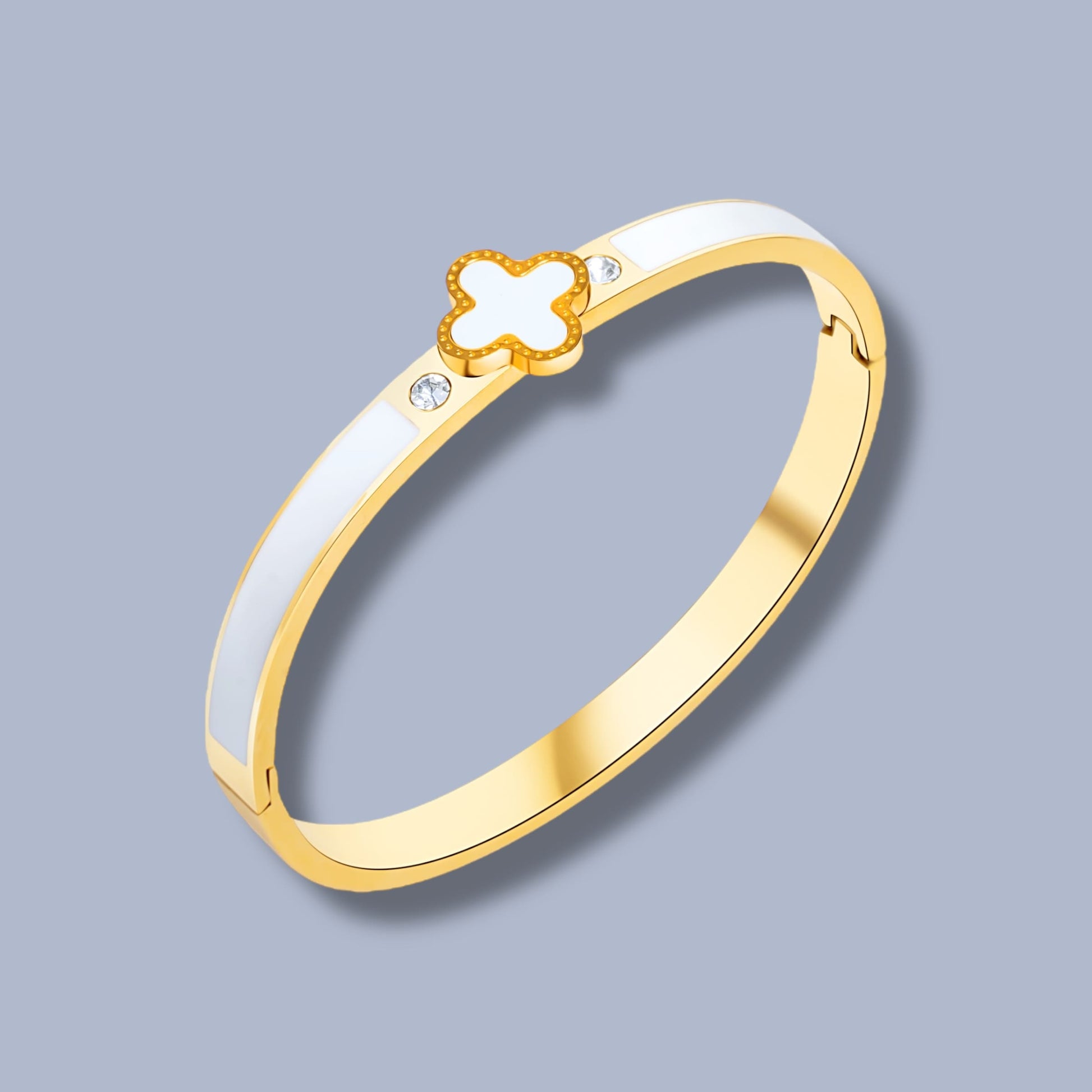 Clover Armreif Gold - Best Jewelery