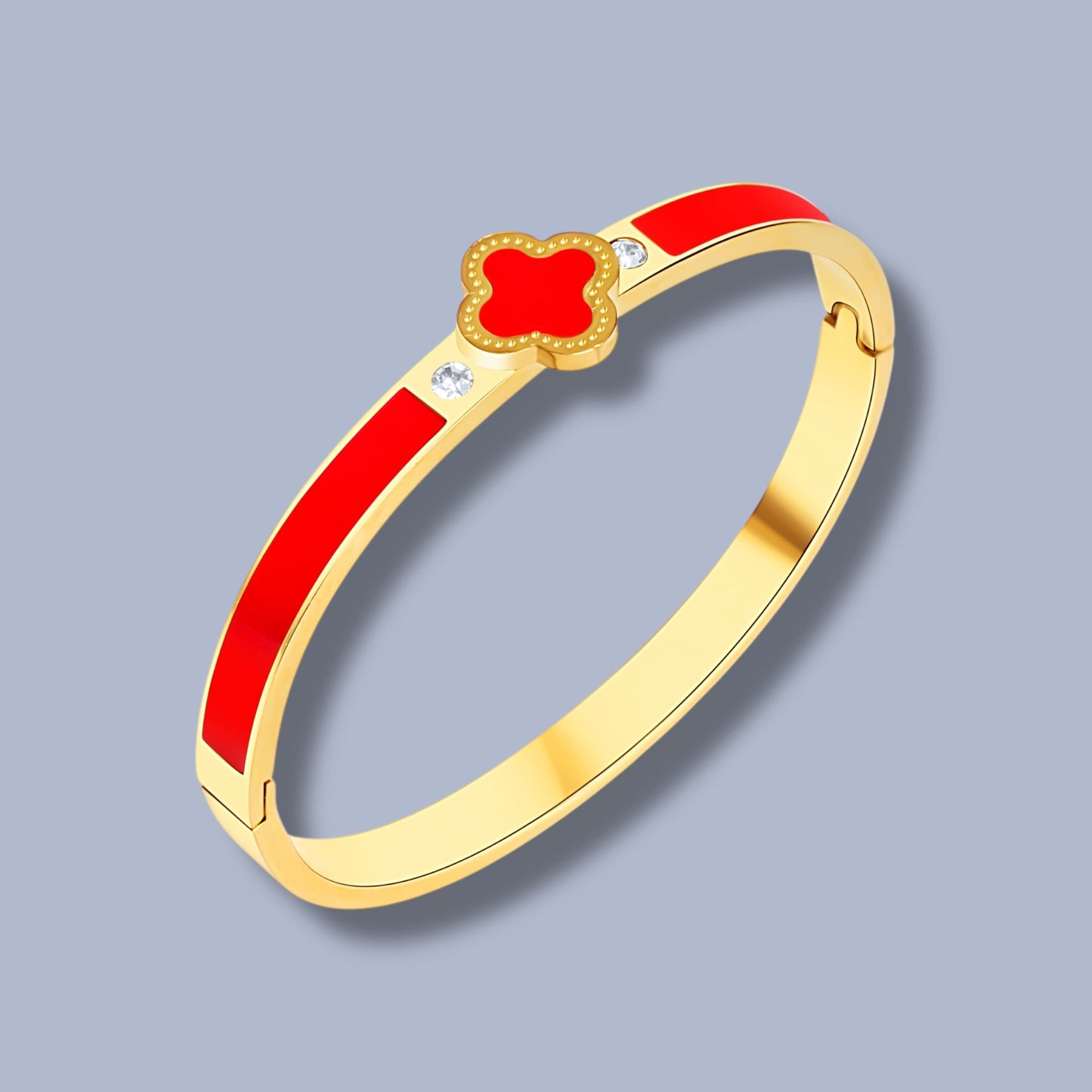 clover armreif gold - best jewelery