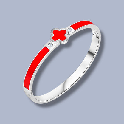 Clover Armreif Silber - Best Jewelery