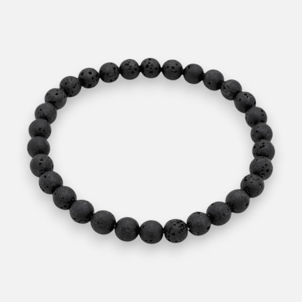 black lava armband
