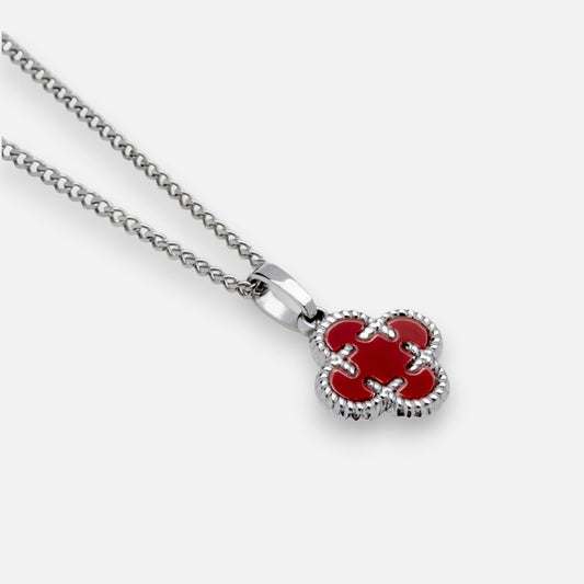 Clover Medaillon Rot