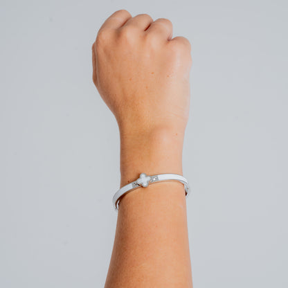 Clover Armreif Silber - Best Jewelery