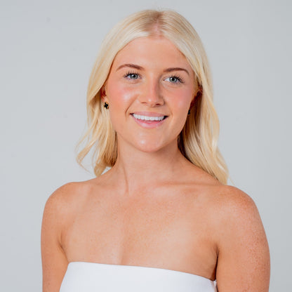 Clover Ohrringe Schwarz - Best Jewelery