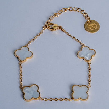 White Clover Armband - Best Jewelery