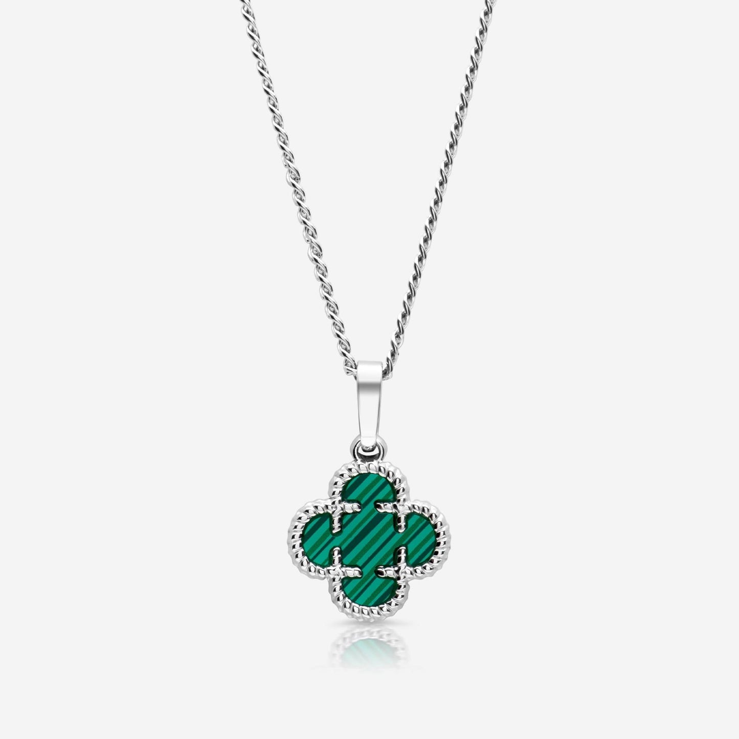 clover medaillon grün - best jewelery