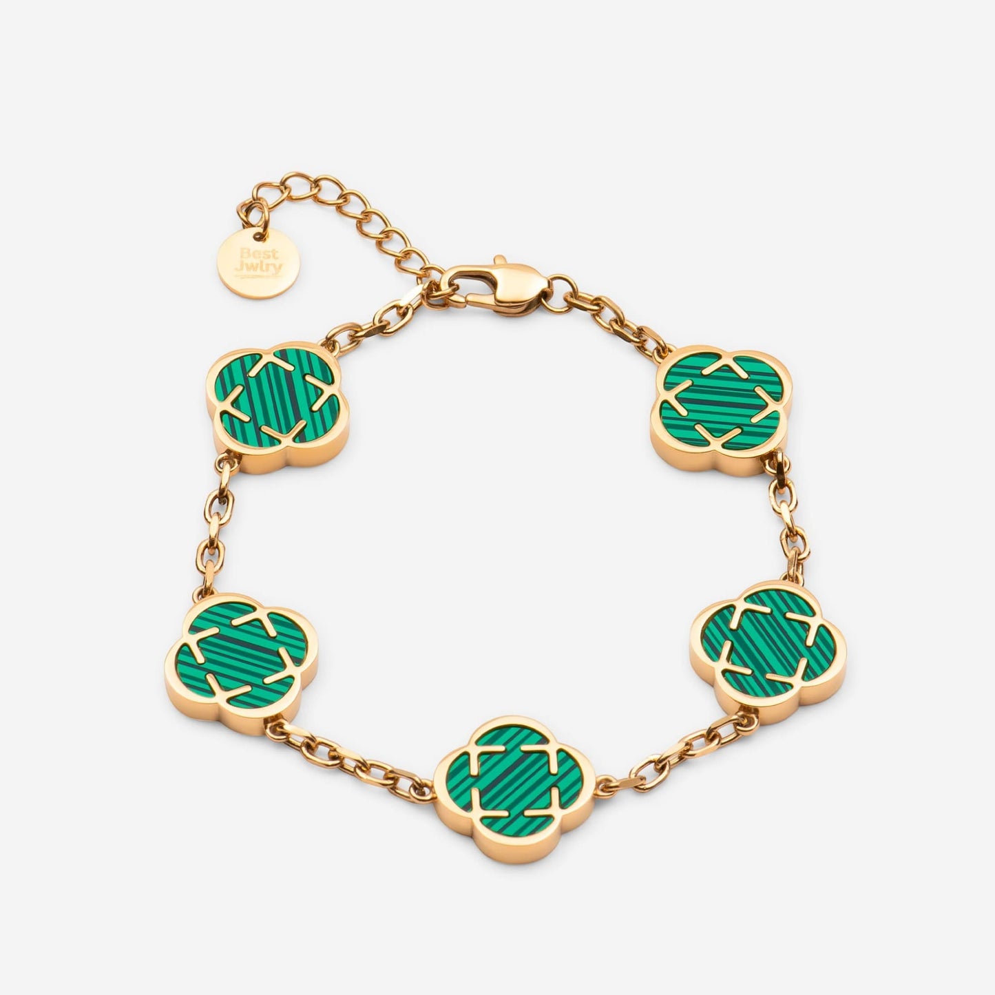 clover bracelet grün - best jewelery