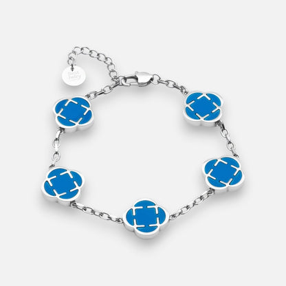 Clover Bracelet Blau