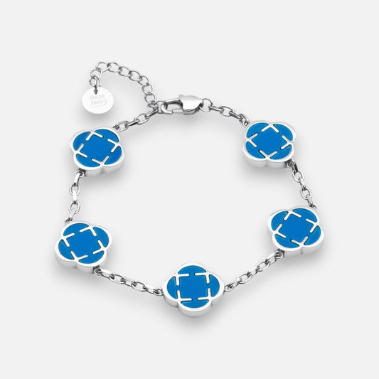 Clover Bracelet Blau