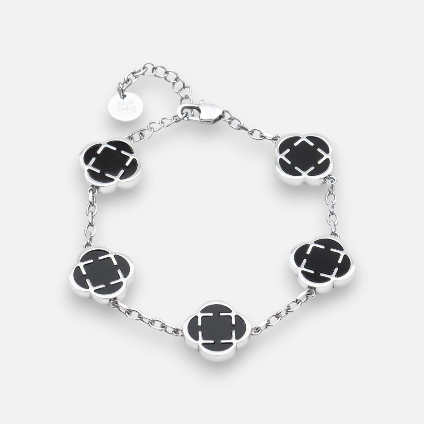 clover bracelet schwarz
