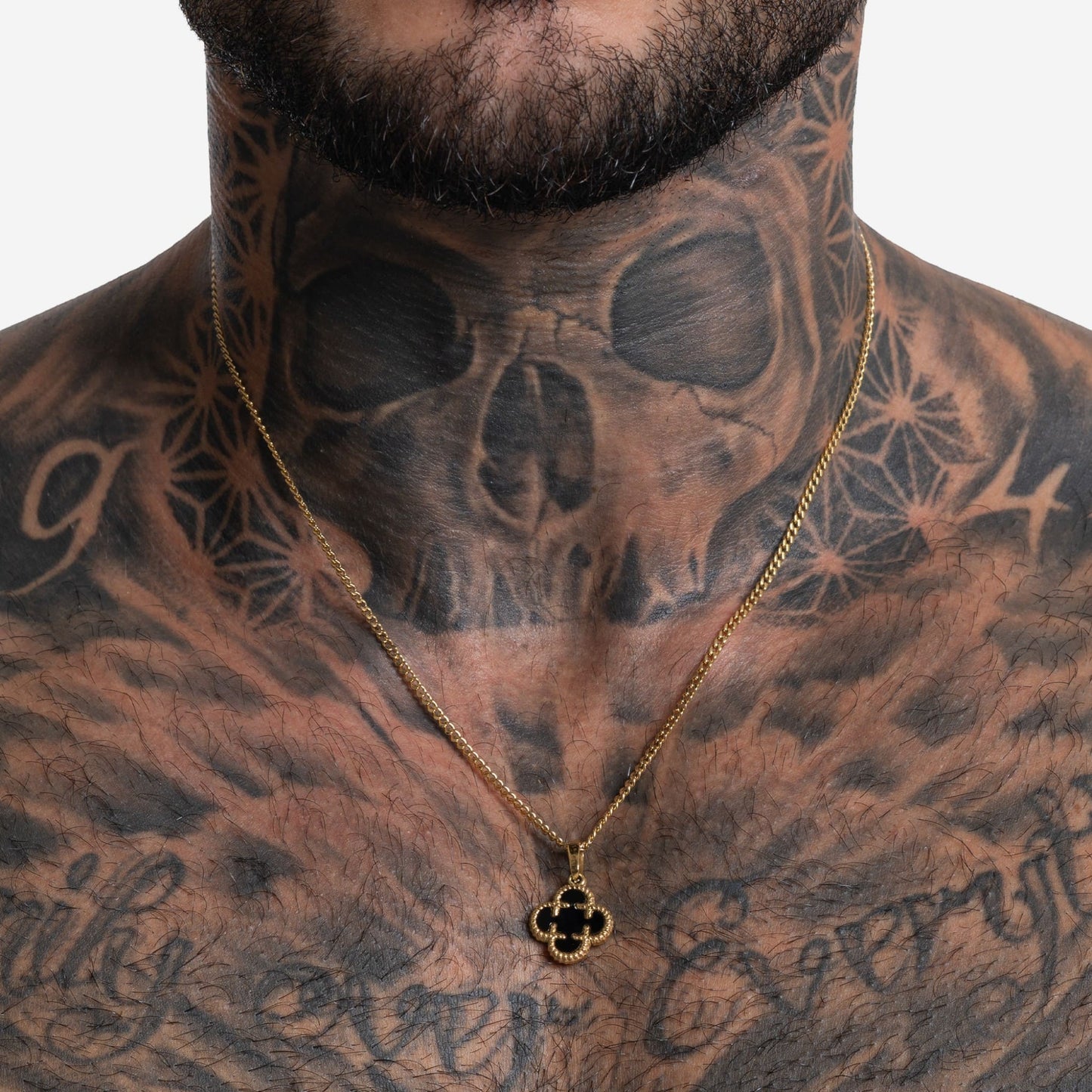 clover medaillon black - best jewelery