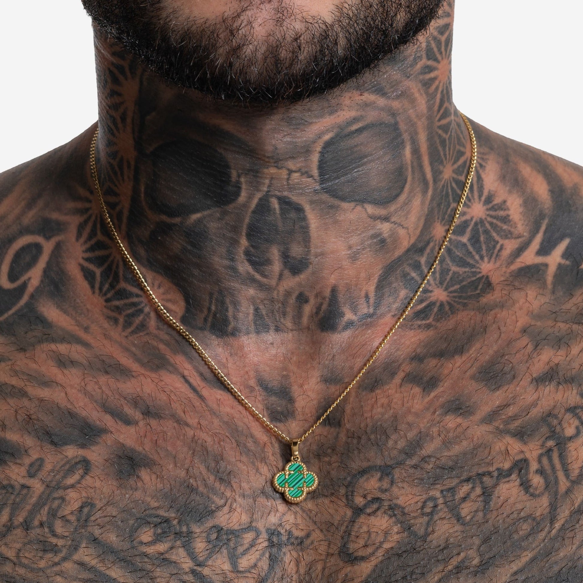 Clover Medaillon Grün - Best Jewelery