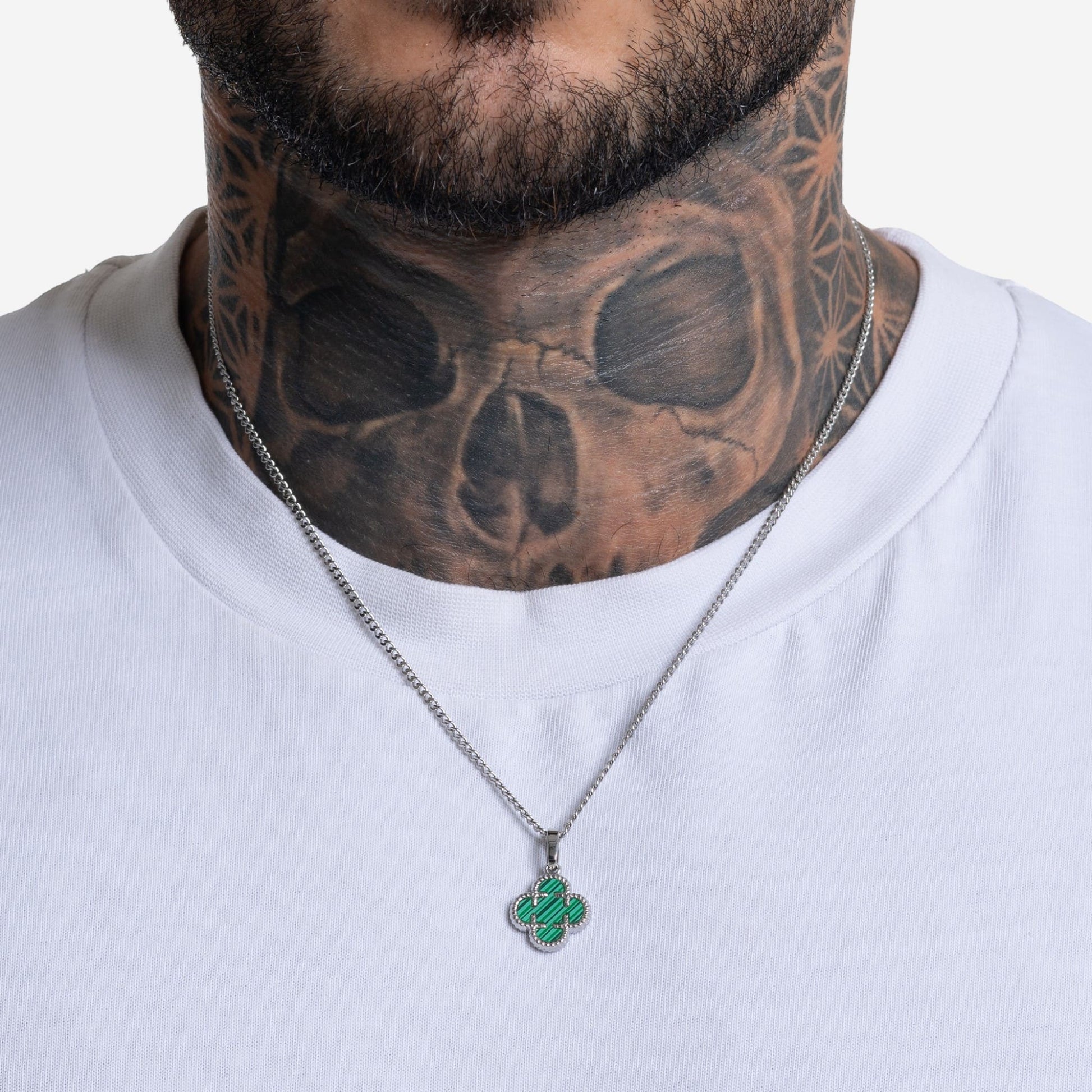 Clover Medaillon Grün - Best Jewelery