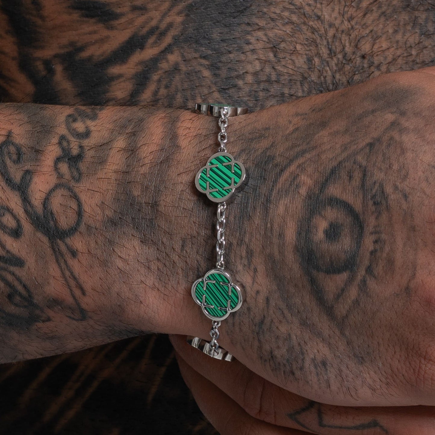 clover bracelet grün - best jewelery