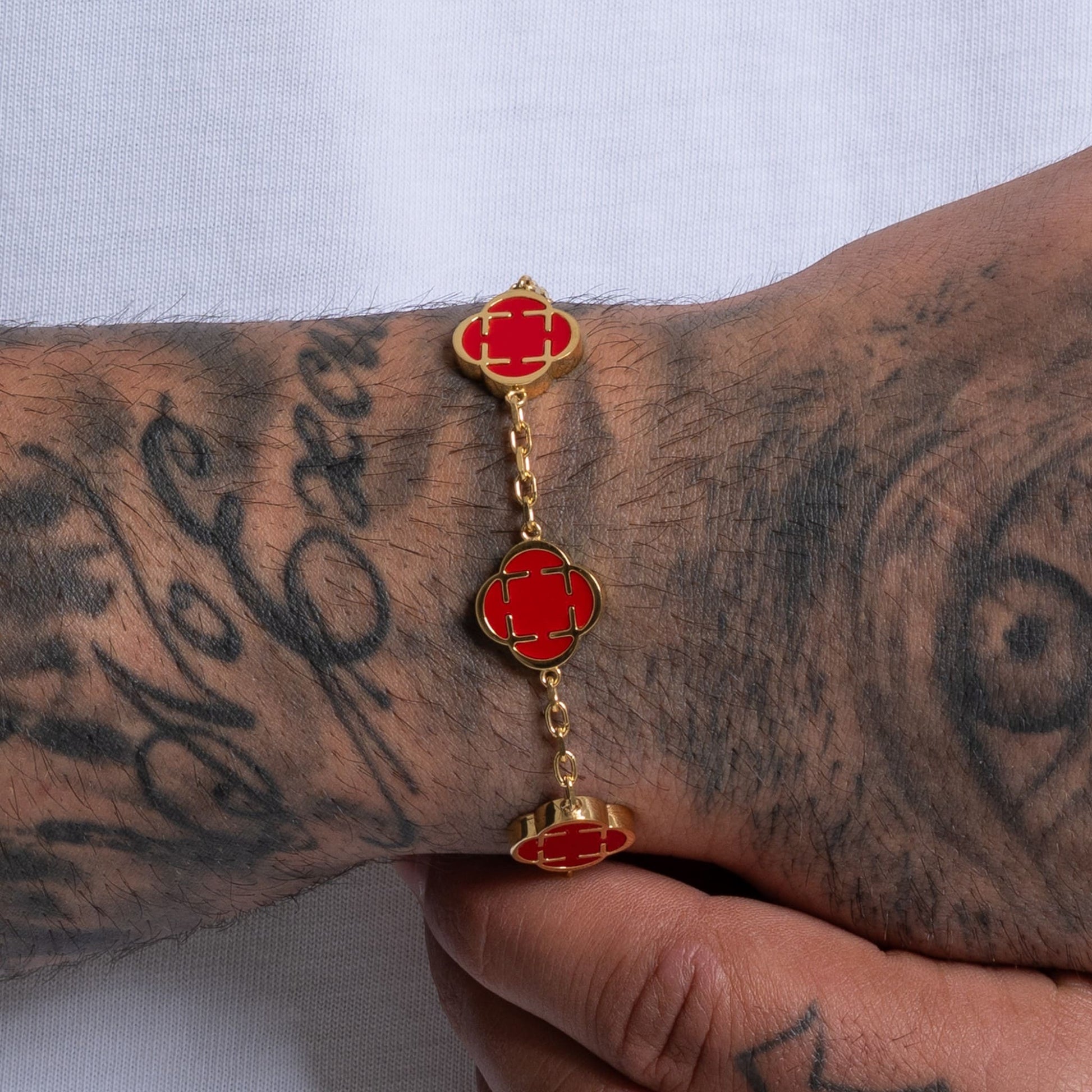 Clover bracelet Rot - Best Jewelery