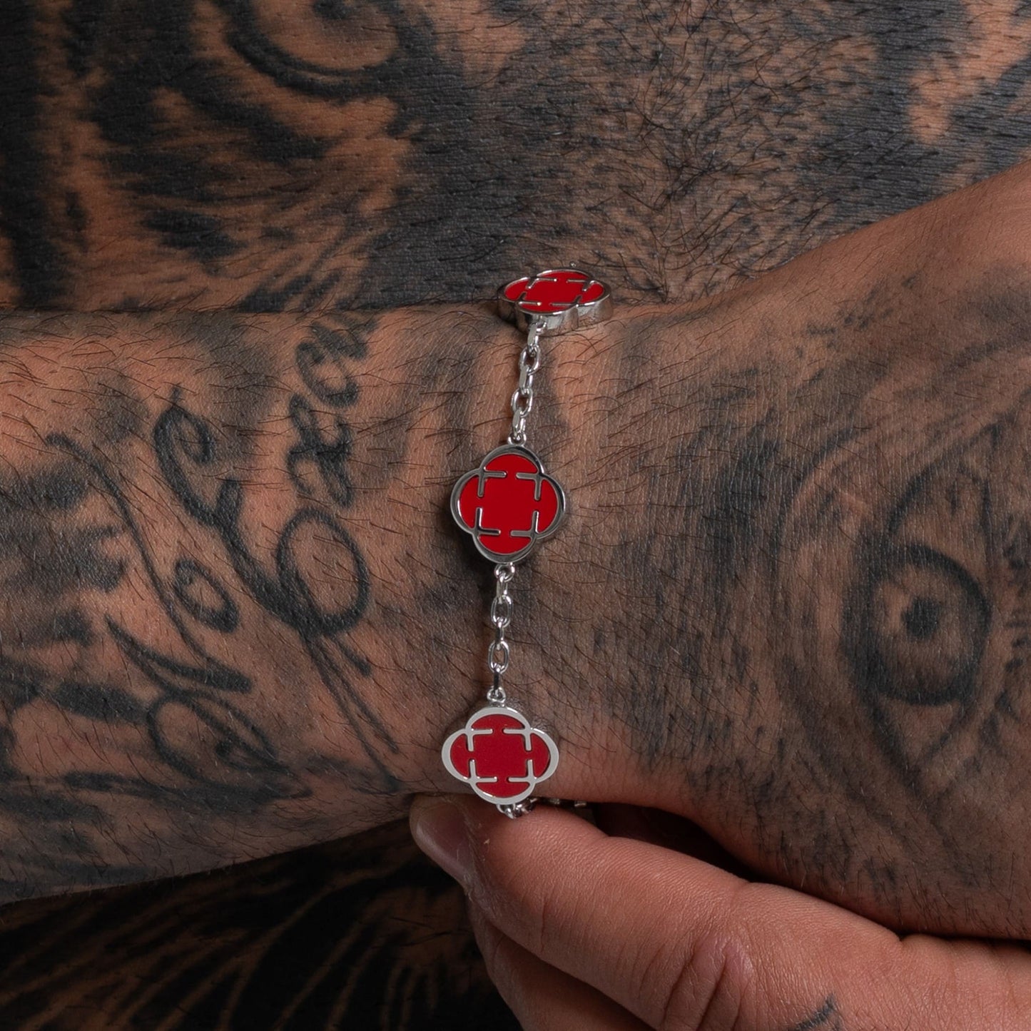 clover bracelet rot - best jewelery