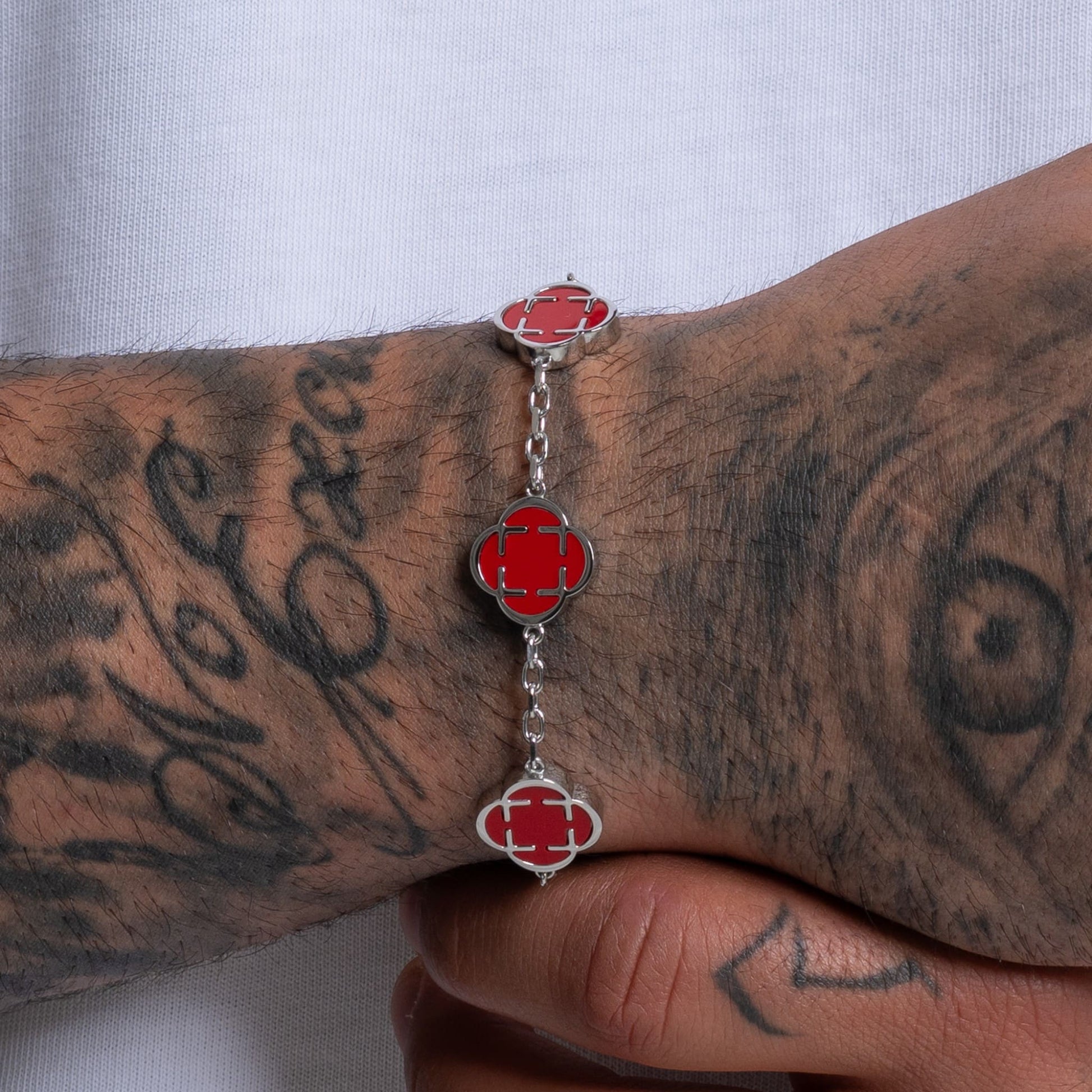 Clover bracelet Rot - Best Jewelery