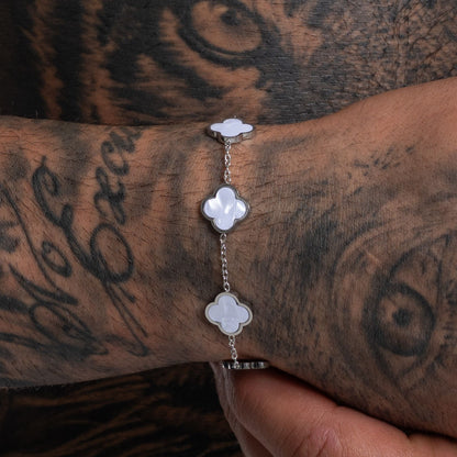 Clover White Armband - Best Jewelery