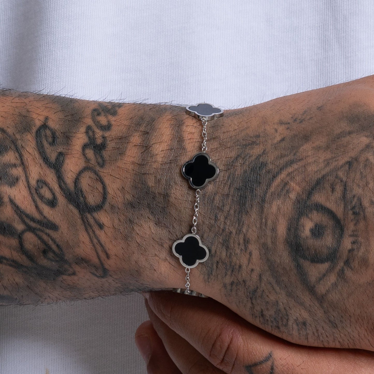 clover black armband - best jewelery