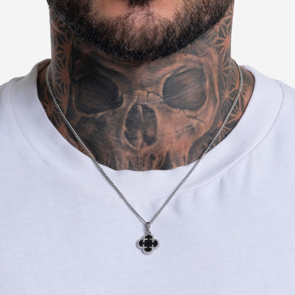 Clover Medaillon Black - Best Jewelery